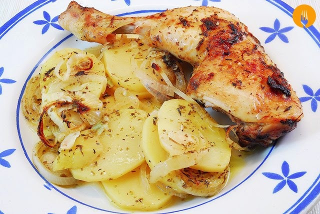 receta pollo horno limon facil