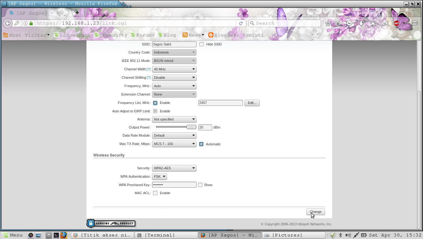 Setting Access Point Sebagai Pemancar Sinyal Wifi Ismiati Marfuatun