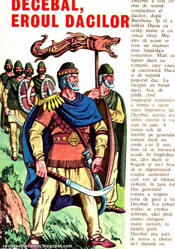 Blog Cutezatorii - benzi desenate: Decebal, eroul dacilor