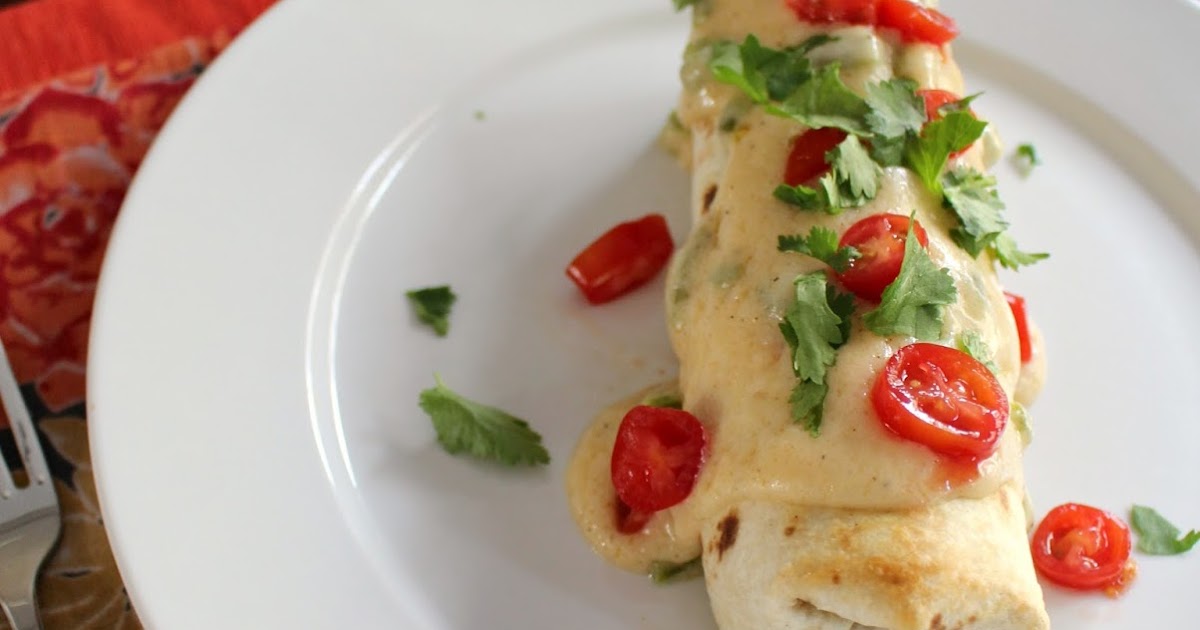 Mary Ellen's Cooking Creations Oven Baked Chicken Burritos in a Creamy