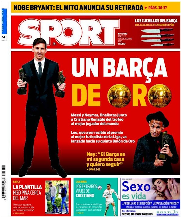 FC Barcelona, Sport: "Un Barça de oro"
