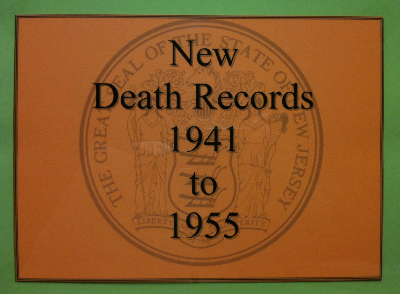 Family History Research by Jody Lutter New Jersey Death Certificates available through 1955