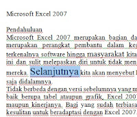 Memperbesar dan Memperkecil Huruf menggunakan Tombol Shortcut - Belajar