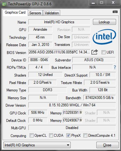 47. Werup. 56 0. Gpu z asus rog. Techpowerup gpu-z.