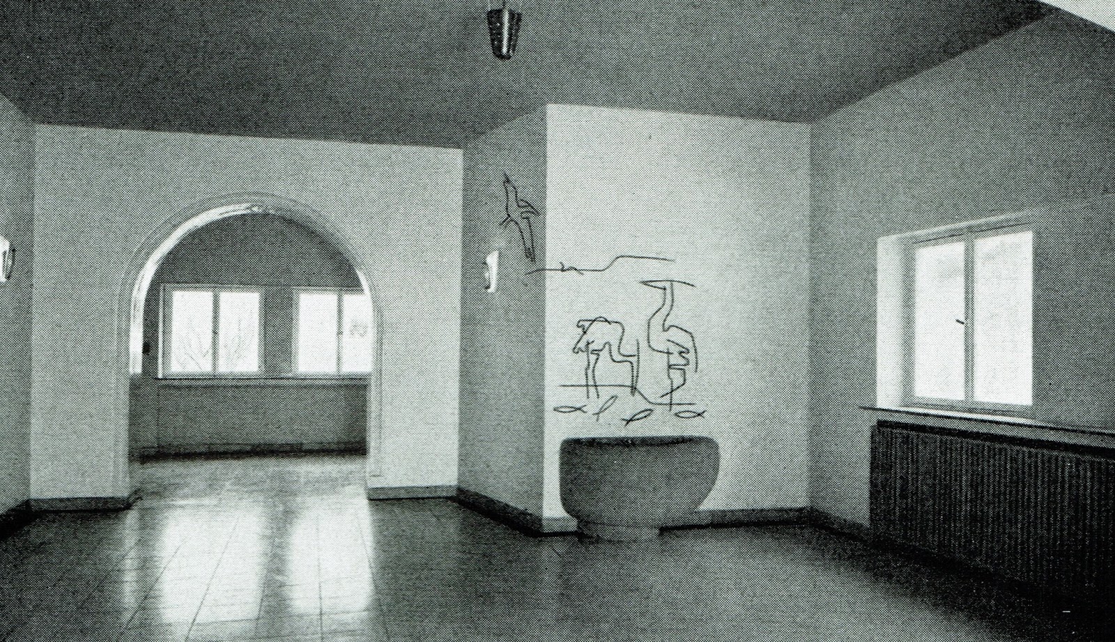 Gv Lichtenstein 1954 Die Gemeinde Honau Wird Im Schulischen