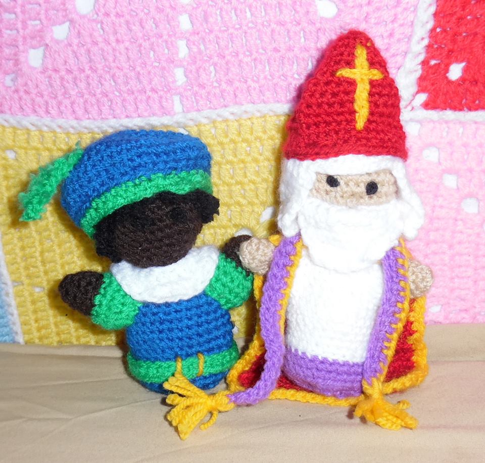 Sint en Piet Amigurumi haken crochet