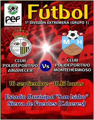 Club Polideportivo Montehermoso - Blog Oficial: Primera División Extremeña 2018/2019 (Grupo 1) - Jornada