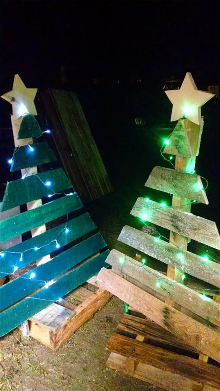 20+ DIY Pallet Tree That to Inspire Your Homes - Pallets Platform