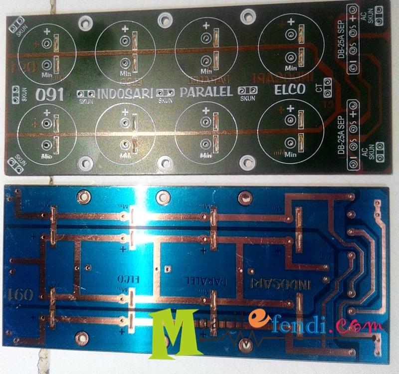 Terbaru Pcb Power Supply 4 Elco, Skema Pcb