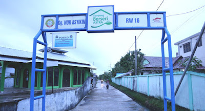 Kampung Berseri Astra di Sungai Jawi Pontianak Barat Kampung Berseri Astra di Sungai Jawi Pontianak Barat