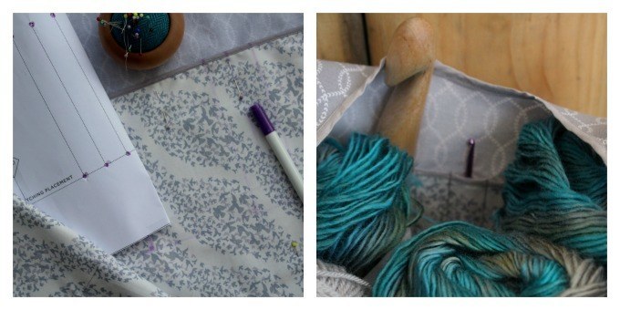 sewing stowe bag lazy daisy jones