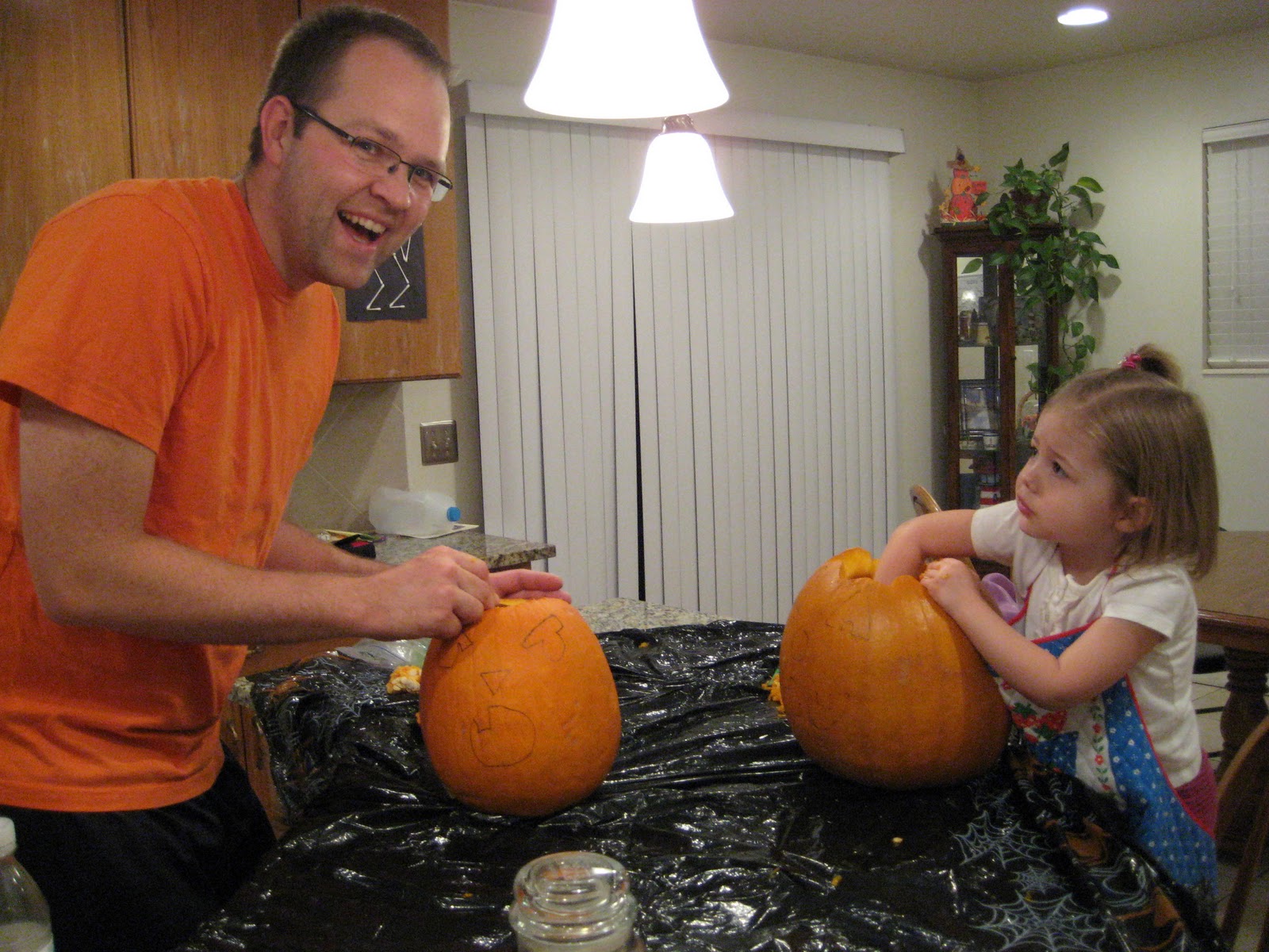 Webster Words Pumpkin Carving, Gardner Village, and Trickor Treating