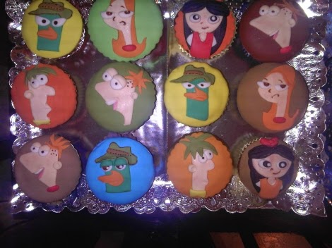 Cupcakes de Phineas y Ferb, parte 1