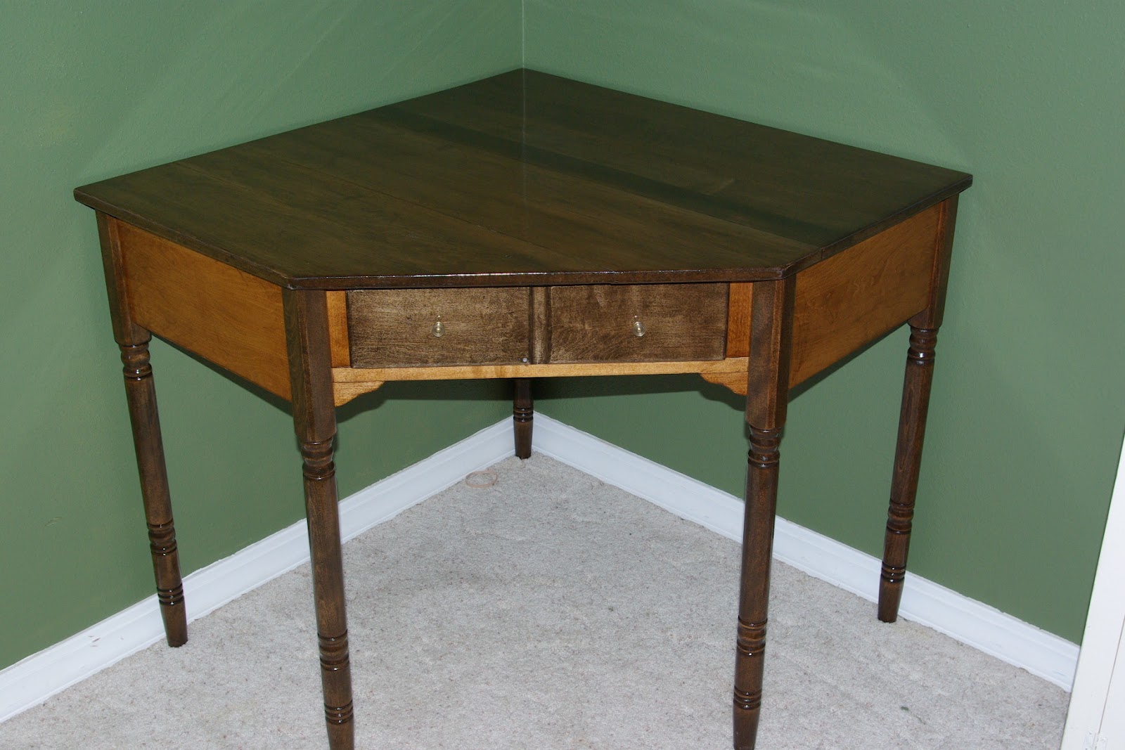 Reclaimed Rustics Ethan Allen Corner Desk