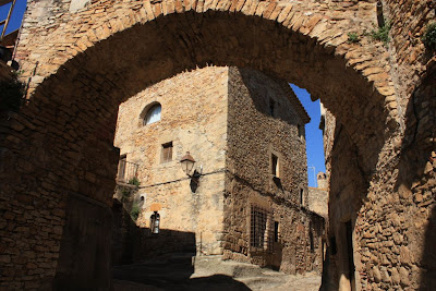 Medieval village of Peratallada in La Costa Brava