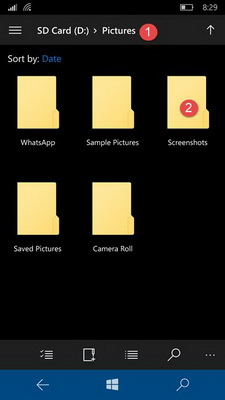 Cara Mengambil Screenshot di Windows Phone