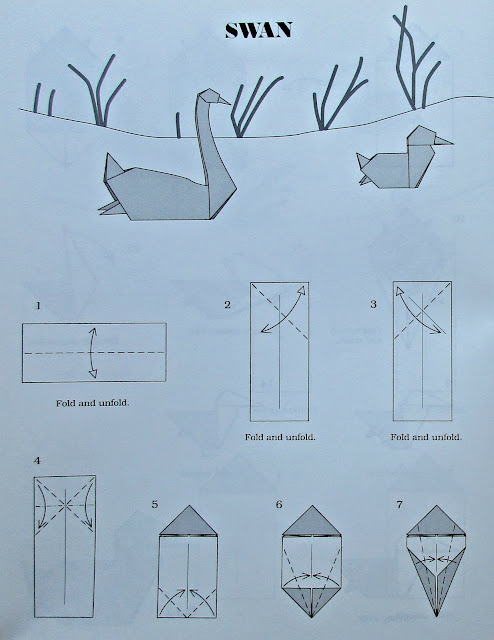 passo a passo de origami pato Pesquisa Google Origamikunst, Origamidieren, Ori