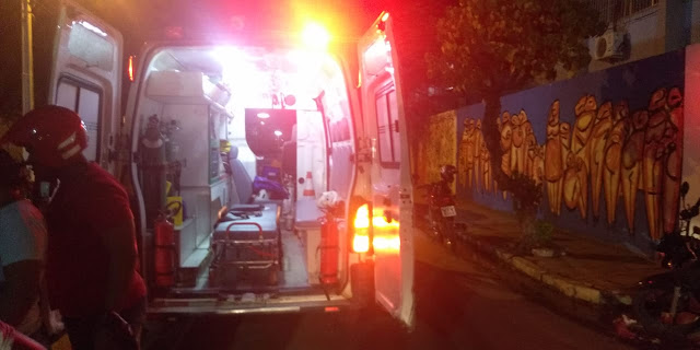 Colisão entre carro e moto deixa mulher ferida em Jacobina