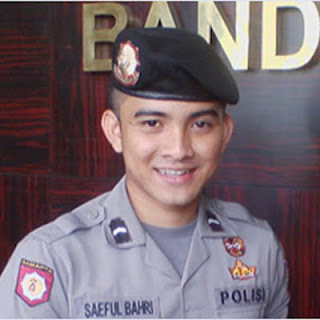 Biodata dan Foto Polisi Ganteng Bripda Saiful Bahri