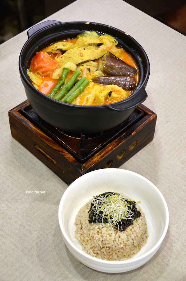 Soya Milk Curry Claypot with Rice - RM21.90