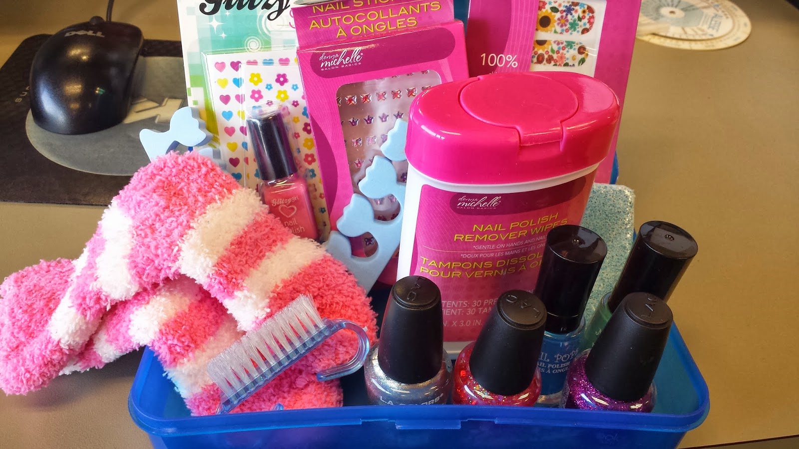 I'll Take My Wine in a Sippy Cup Little Girl's Nail Polish Gift Box