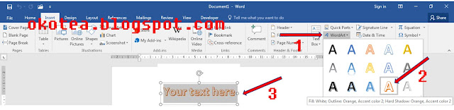 cara membuat tulisan keren dengan word art di ms word 2016 cara membuat tulisan keren dengan word art di ms word 2016