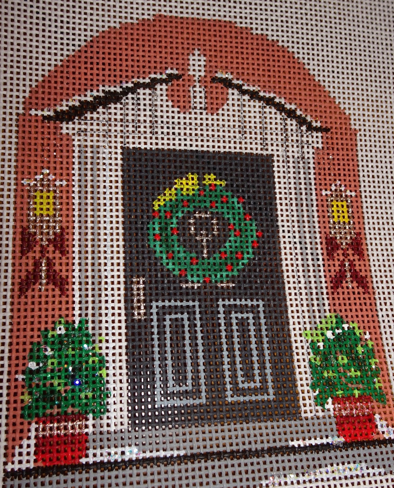 The French Tangerine needlepoint update and a san francisco shop