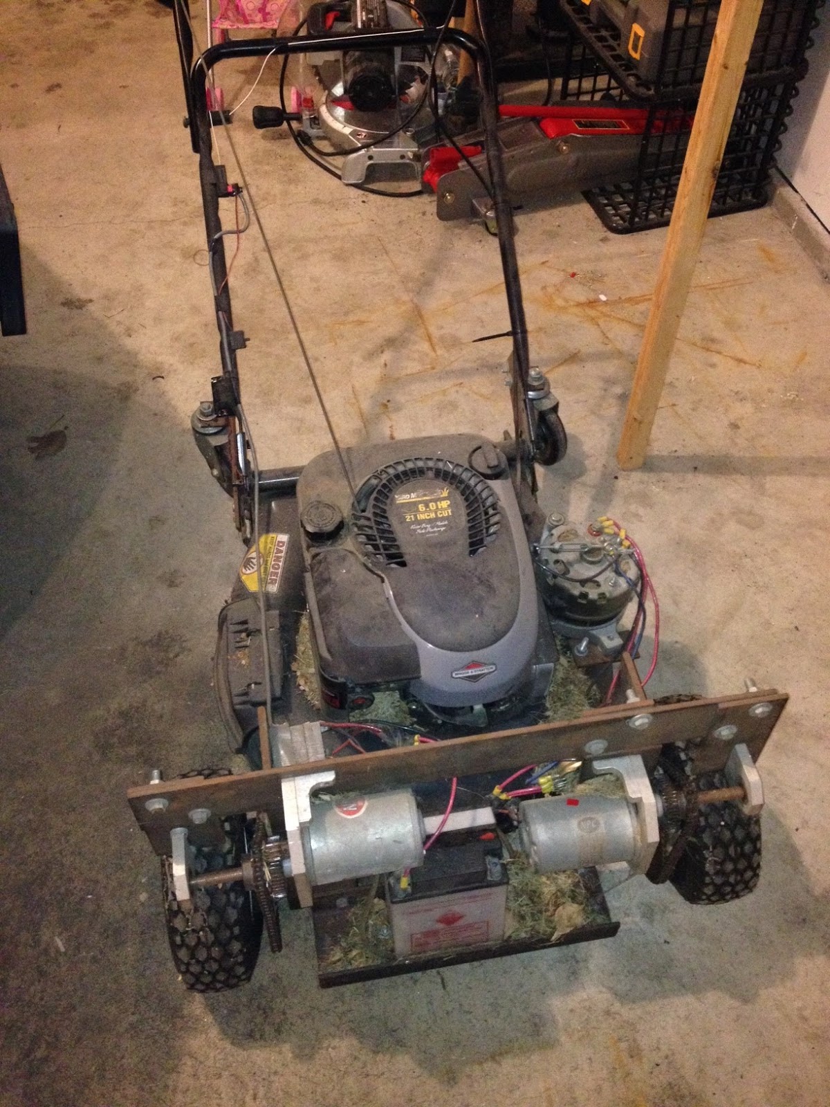 Kurt's Projects Remote Control Lawn Mower