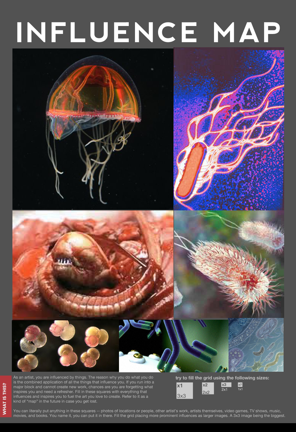 Katy J Negus. BA Hons. CG Arts & Animation: Influence Map