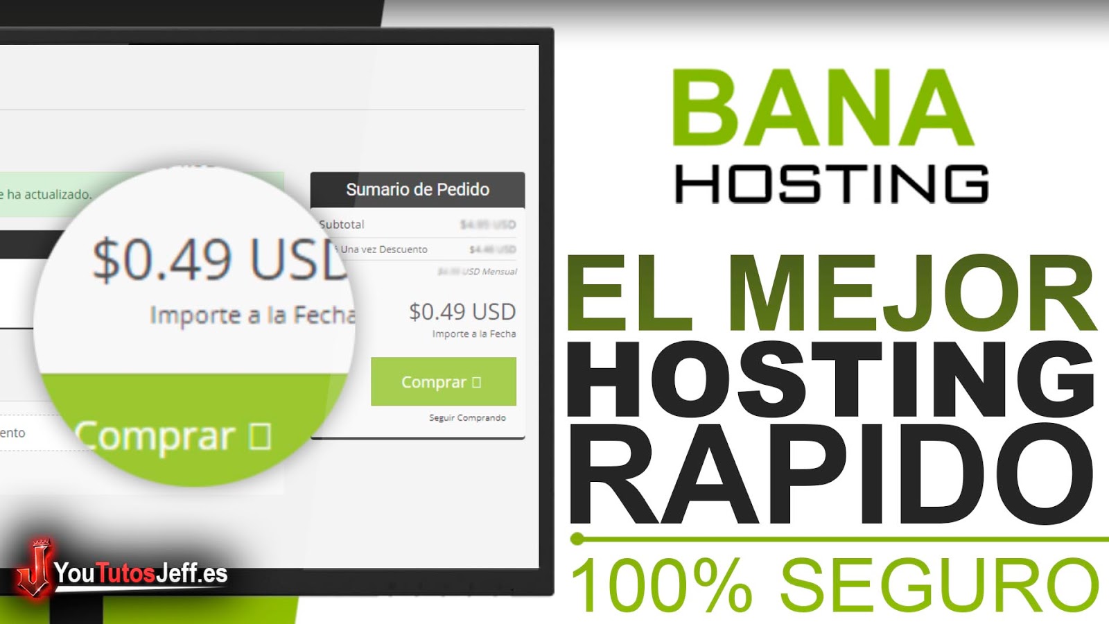 El Mejor Hosting, Cupón de Descuento por Solo 0,49$