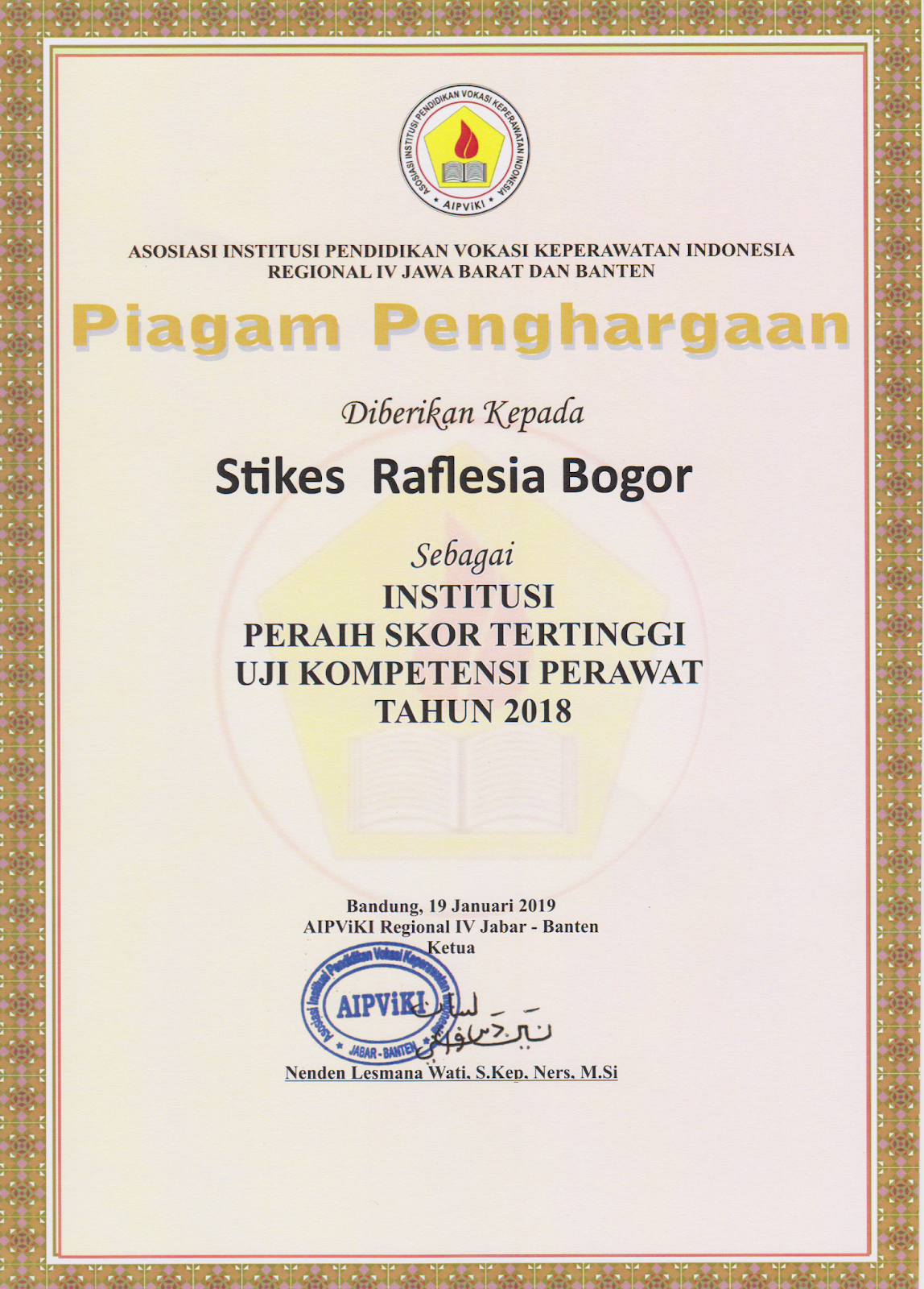 Contoh Piagam Penghargaan Pensiun Pns Itulah contoh