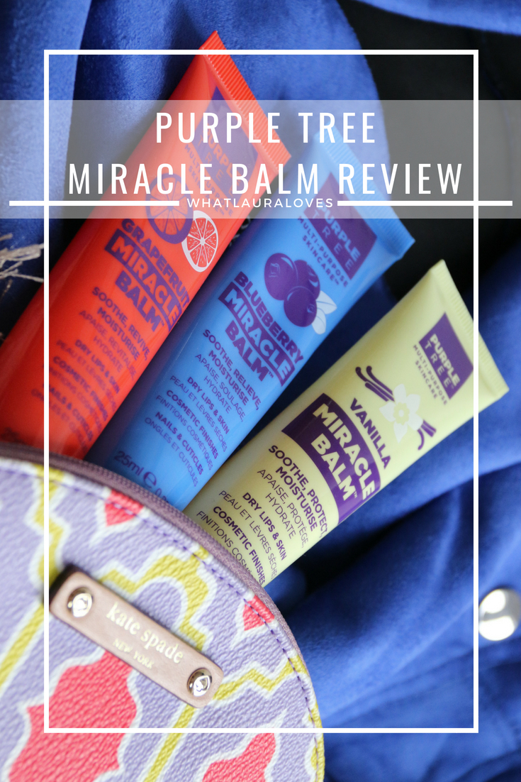 Purple Tree Miracle Balm Review by UK Beauty Blogger WhatLauraLoves
