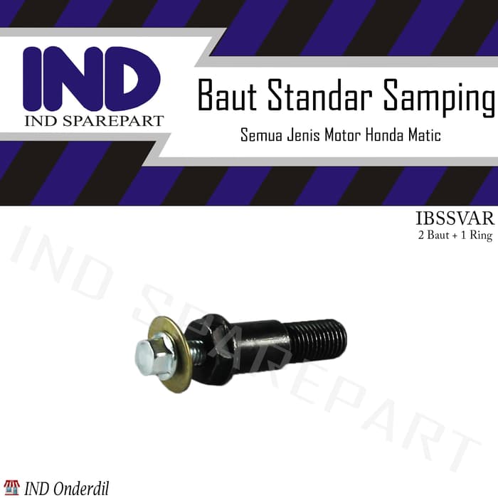 Baut-Baud Standar Samping All Honda Matic Vario 125/Beat/Scoopy/Spacy Kualitas Baik