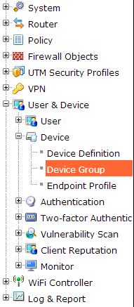 Technical: Fortinet - Device Identity and Custom groups