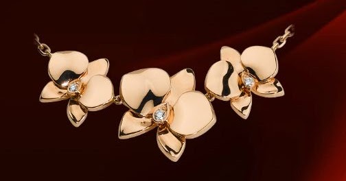 cartier flower necklace