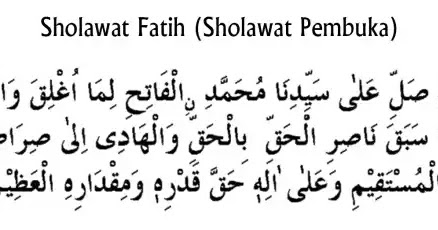 Sholawat fatih