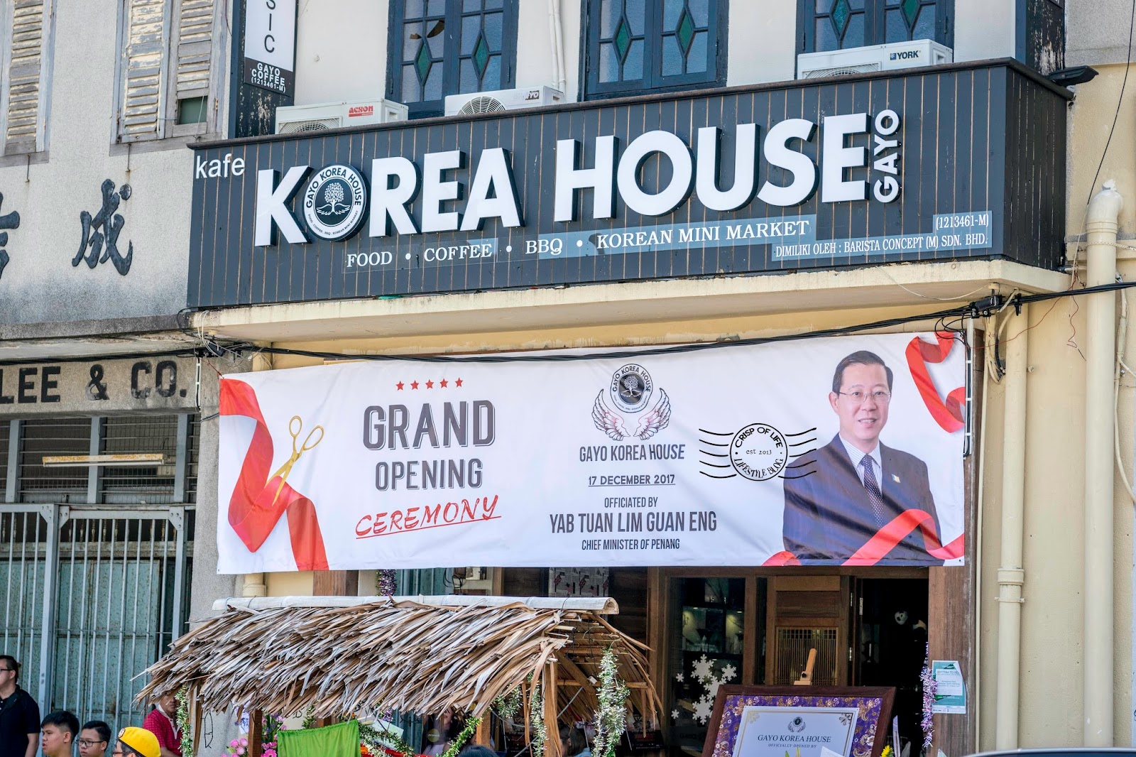 Official Launching of Gayo Koren House, the Longest Cafe in Penang