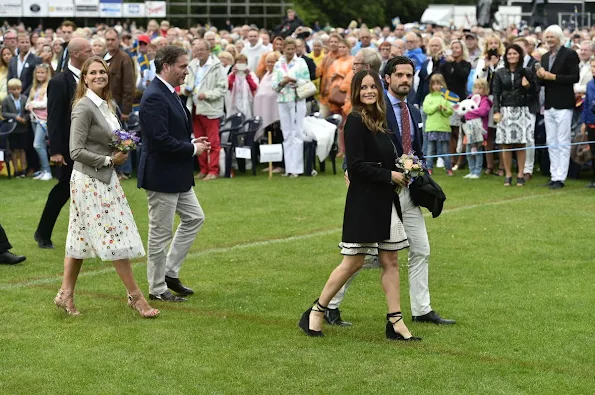 Queen Silvia, Crown Princess Victoria, Princess Sofia, Prince Carl Philip, Princess Estelle, Princess Madeleine and Christopher O'Neill attend Victoria Day Celebrations 2016