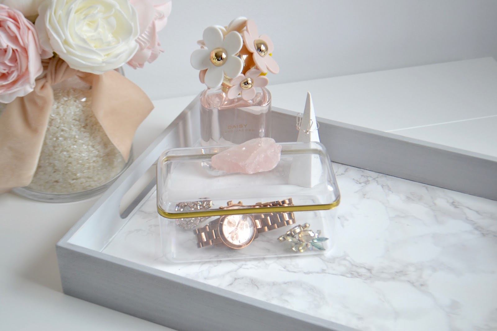 DIY Home Decor Make Your Own Acrylic Ferrero Rocher Crystal Trinket Storage Box