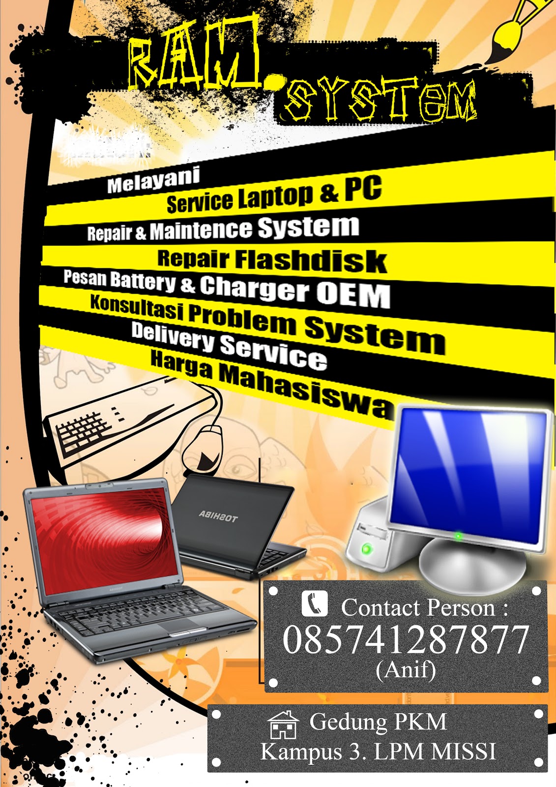 35+ Trend Terbaru Pamflet Jasa Servis Little Duckling Blog