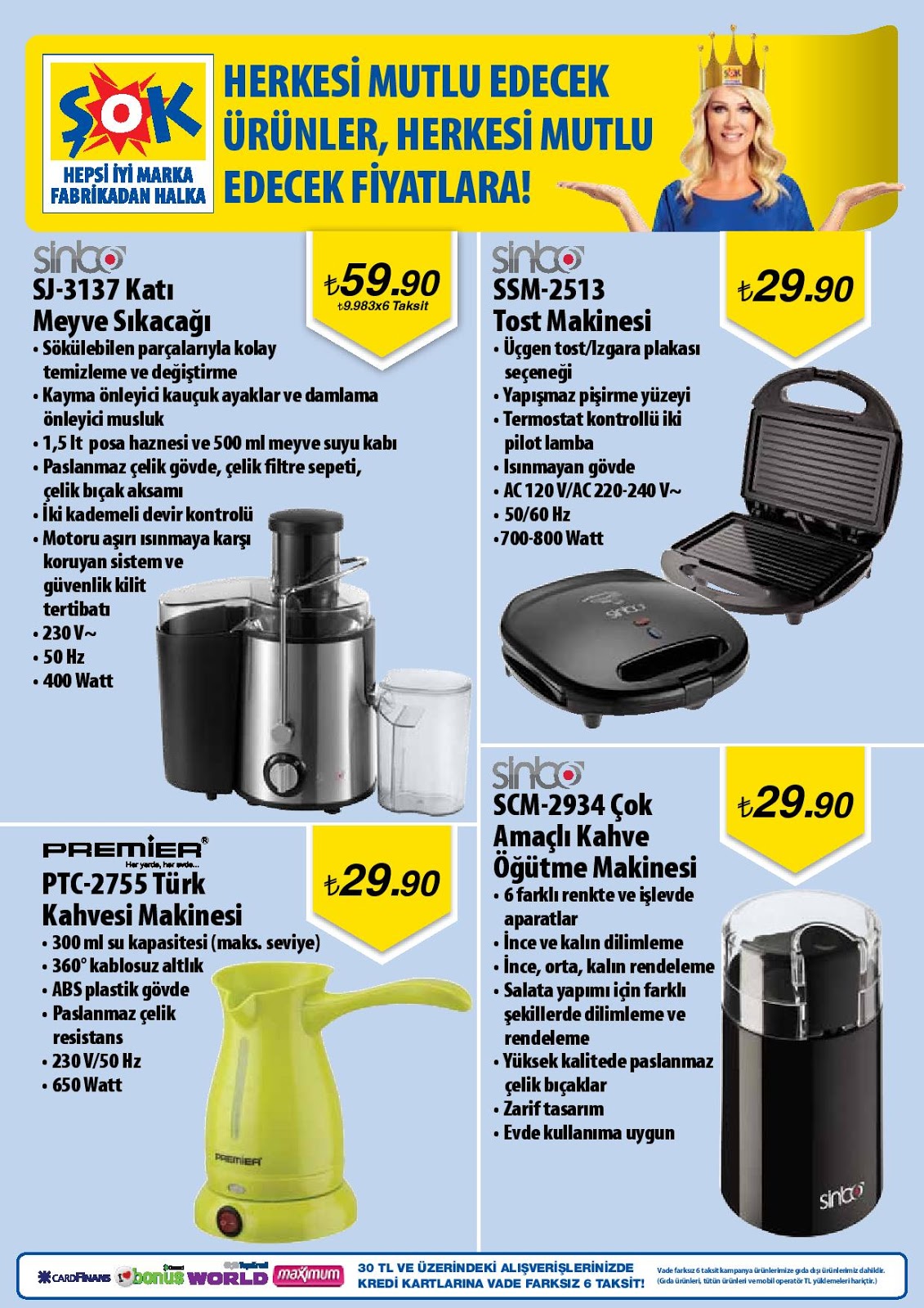 Şok Market Elektronik Ürünler Broşürü Şok 6 Mart 2013 Kampanyaları