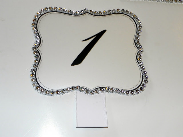 Smart n Snazzy: Wedding DIY ~ Table Number Lighted Centerpiece