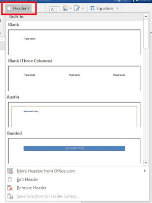 how to remove header and footer in word 2016