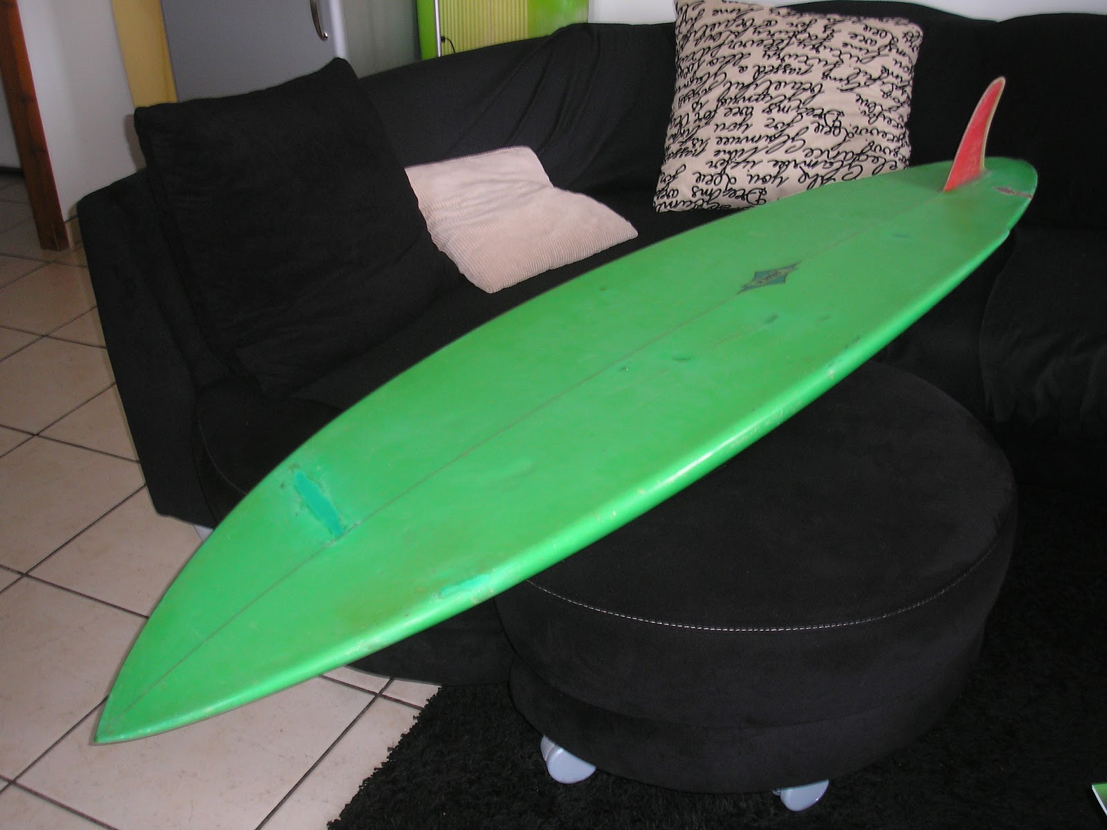 vintage surfboard collection France Surf Single Barland Joël Roux