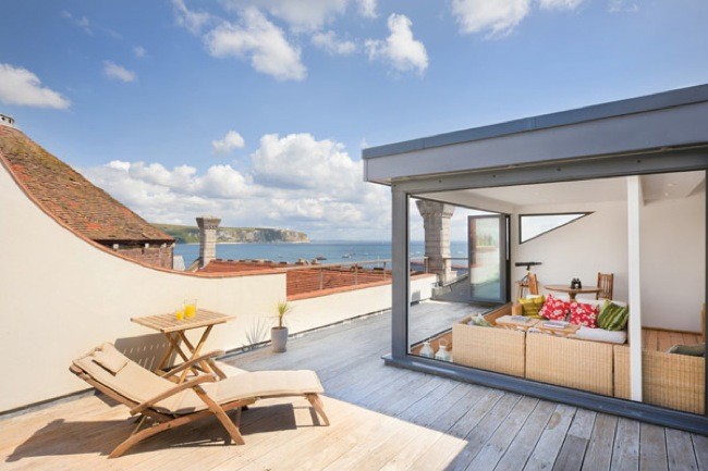 Marzua: Una casa con historia y una fantástica terraza en Dorset