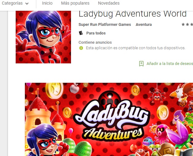 Los mejores juegos de Lady Bug para moviles