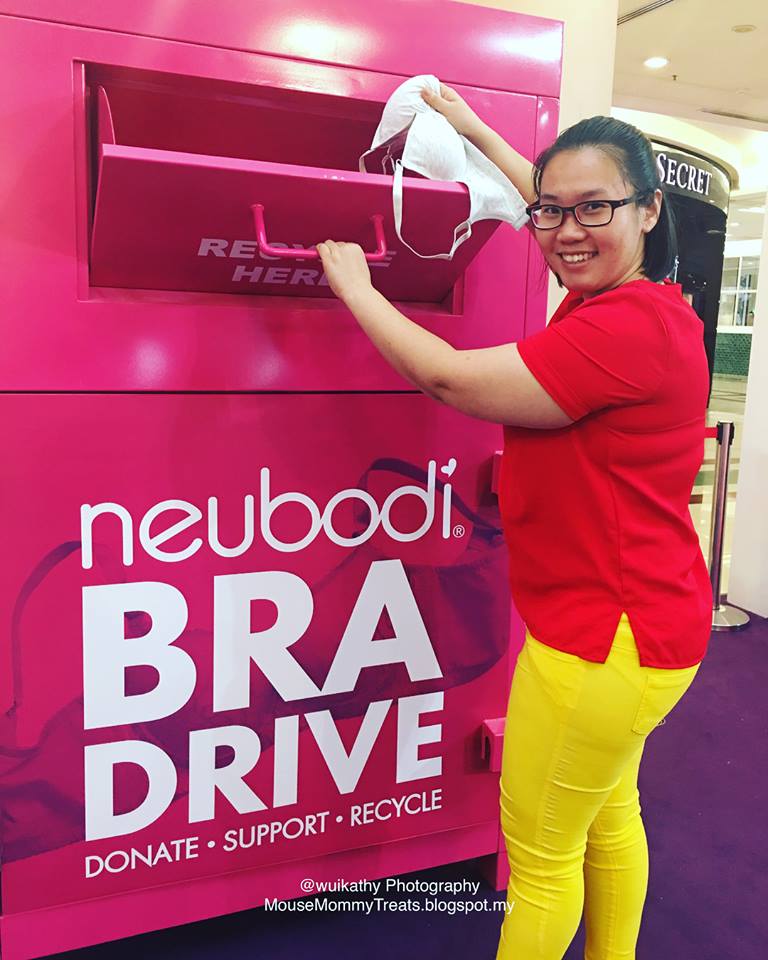 Bring Your Old Bras To DONATE. SUPPORT. RECYCLE” Neubodi Bra Drive 2017