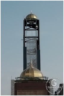 Kubah Kaca Menara Masjid Namira
