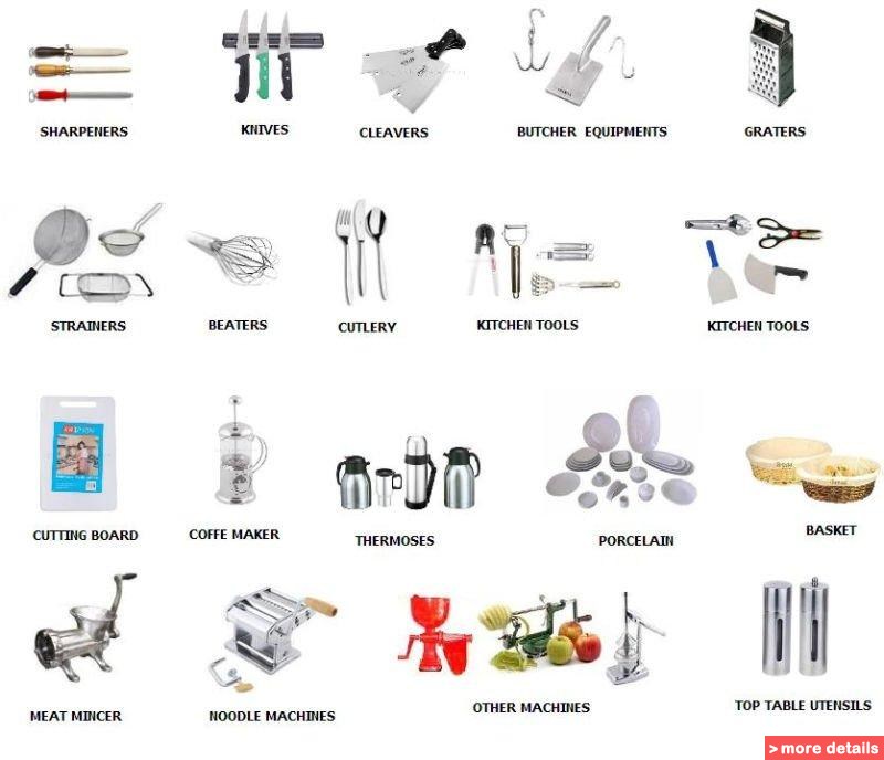 Kitchen Wares October 2015