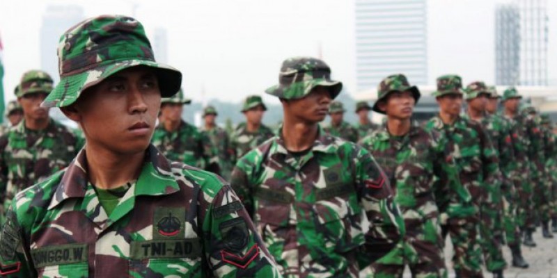 Motif Lama Loreng Seragam TNI AD Pakaian dinas lapangan (PDL) Logo